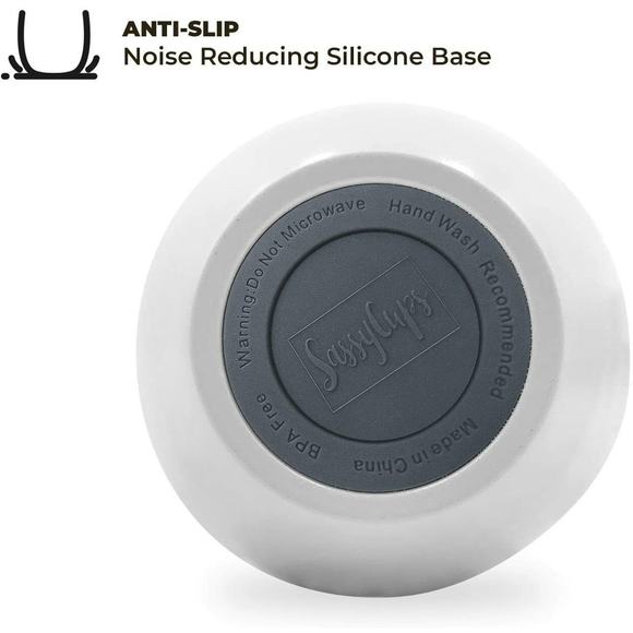 SassyCups Mommy's Sippy Cup | Stainless Steel Stemless Wine Tumbler with Stra... - Picture 13 of 16